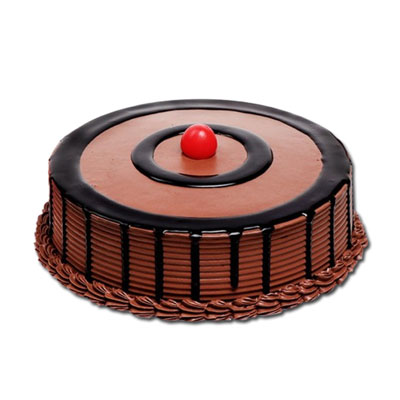 "Delicious Round shape Chocolate cake - 1kg (code PC05) - Click here to View more details about this Product